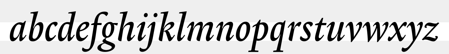 Lexicon No2 Italic B sample