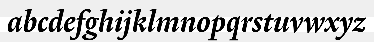 Lexicon No2 Italic D sample