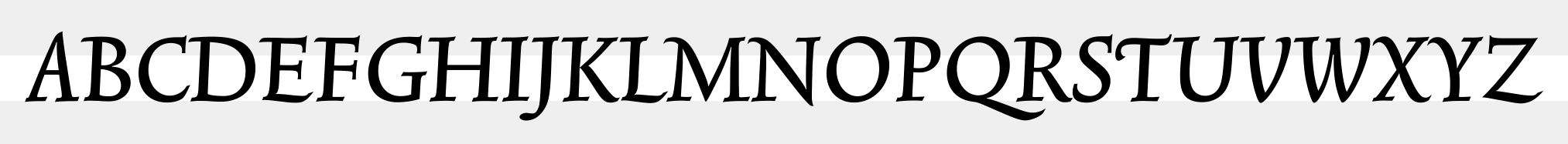 Trinite No1 Medium Italic Cond sample