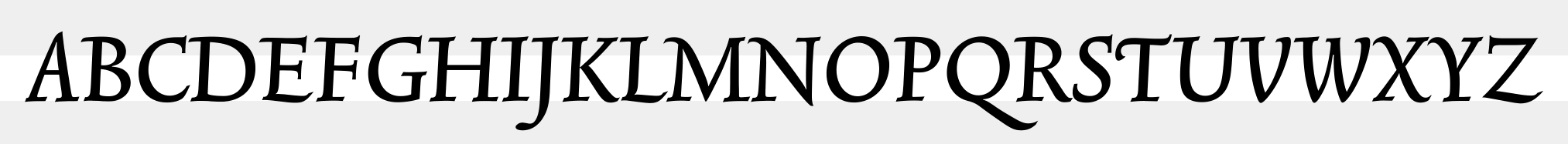 Trinite No2 Medium Italic Cond sample